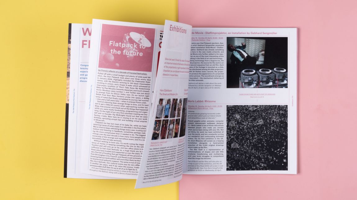 Flatpack電影節(jié)品牌形象設(shè)計案例
