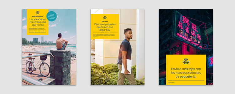 郵政服務公司vi設計,品牌形象塑造