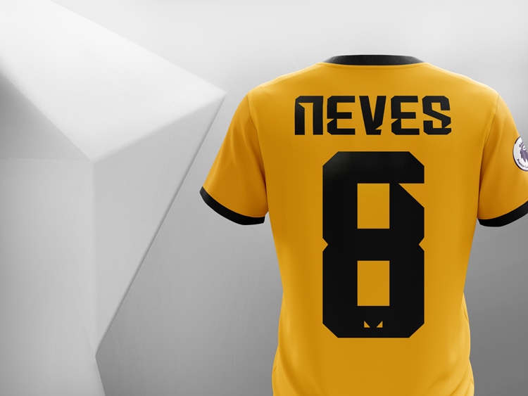 Wolves足球俱樂部品牌標志vi設計