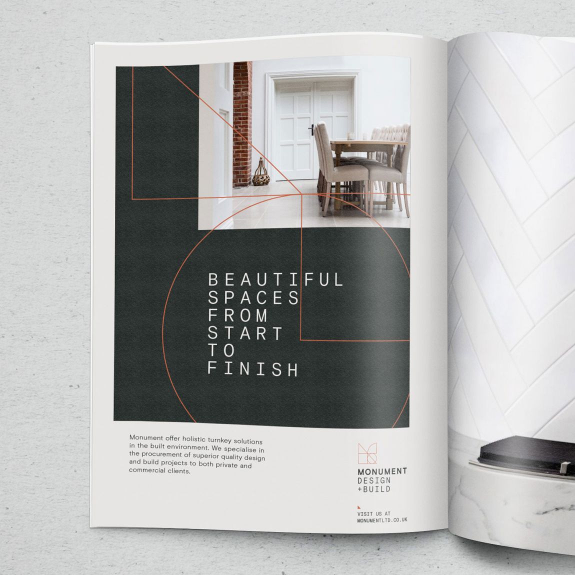 建筑公司Monument品牌標志設計