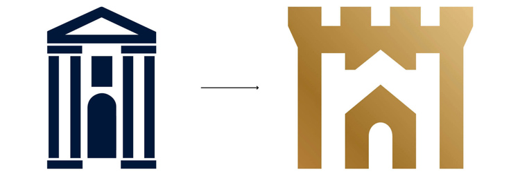 歷史建筑協會品牌形象設計,獨特建筑靈感