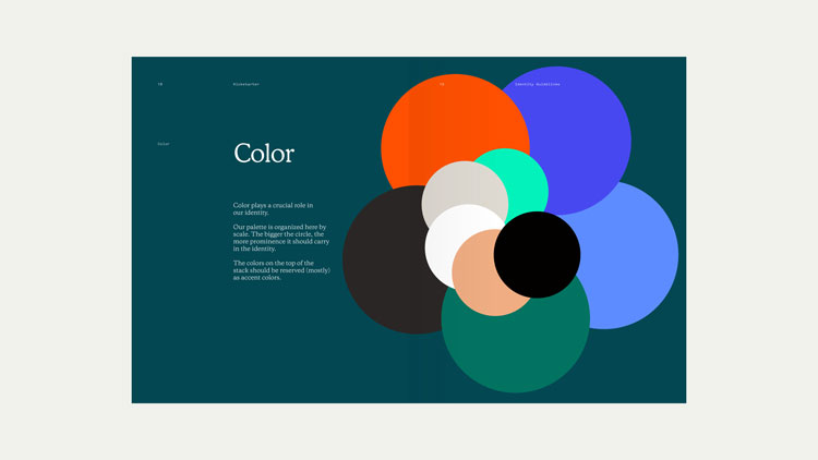 Kickstarter品牌設計方案，品牌視覺創意設計分析