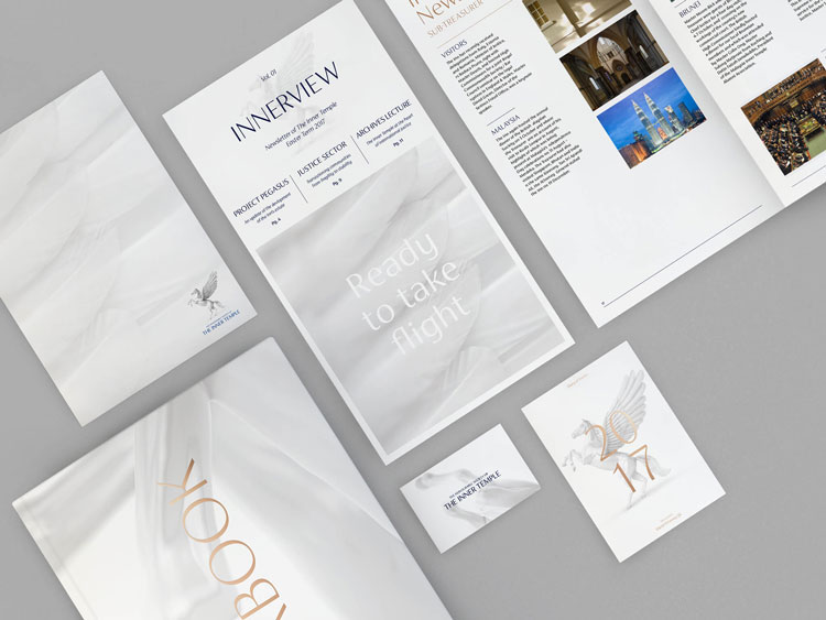 英國律師和法官的協(xié)會品牌視覺識別系統(tǒng)設(shè)計,飛馬標(biāo)志設(shè)計