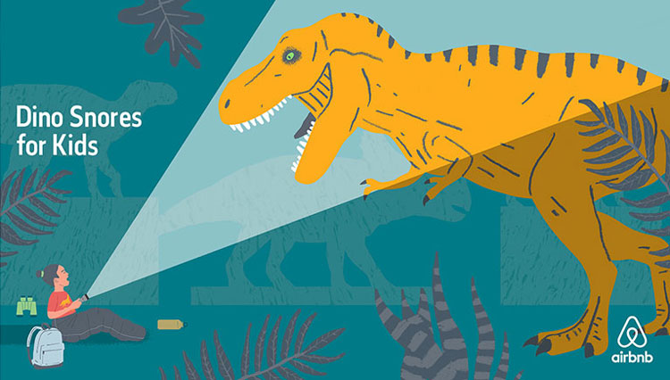 自然歷史博物館中的兒童活動IP動漫形象設(shè)計