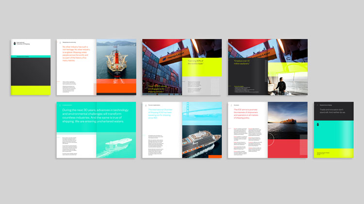 工會(huì)國(guó)際航運(yùn)商會(huì)logo設(shè)計(jì)，創(chuàng)新的vi形象設(shè)計(jì)