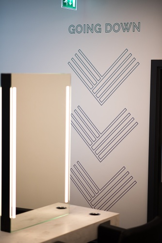 倫敦斯凱勒美發沙龍品牌設計和室內空間設計