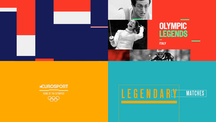 歐洲體育電視臺奧運會報道vis視覺識別系統(tǒng)設(shè)計