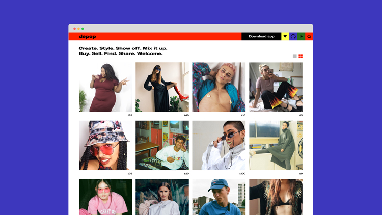 Depop品牌形象塑造設(shè)計展示如何提升品牌形象