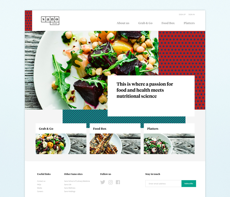 Sano食品品牌形象策略與企業vi設計，食品logo設計