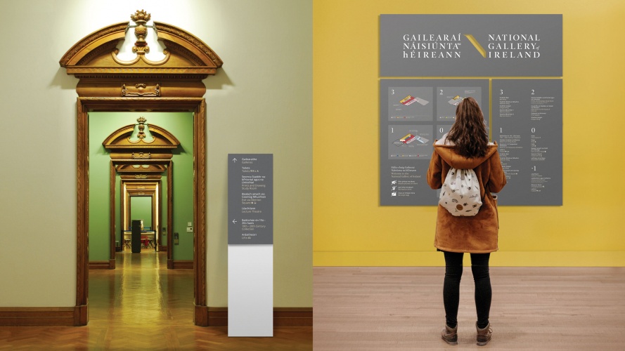 愛爾蘭國家美術(shù)館vi設(shè)計欣賞