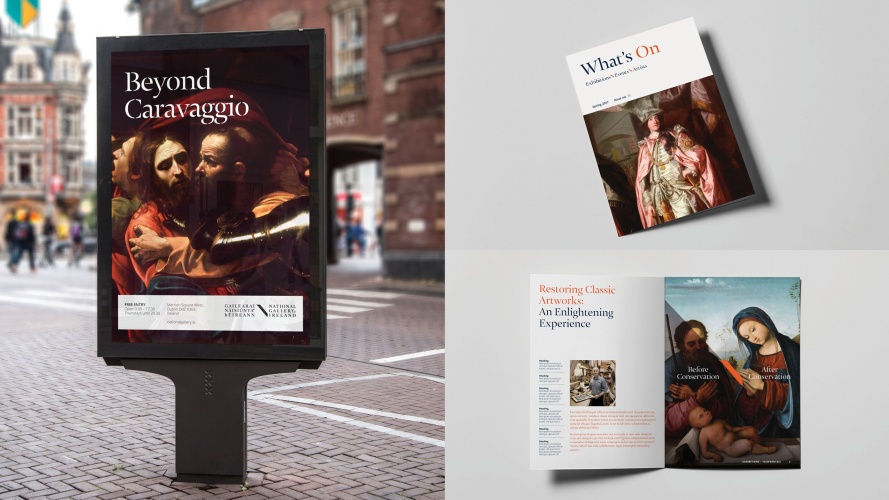 愛爾蘭國家美術(shù)館vi設(shè)計欣賞