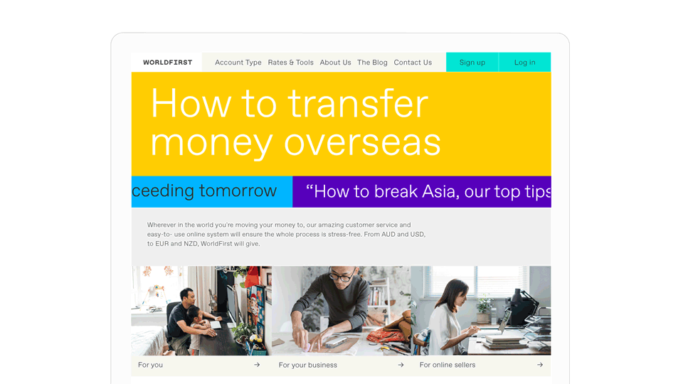 支付平臺WorldFirst品牌形象設(shè)計