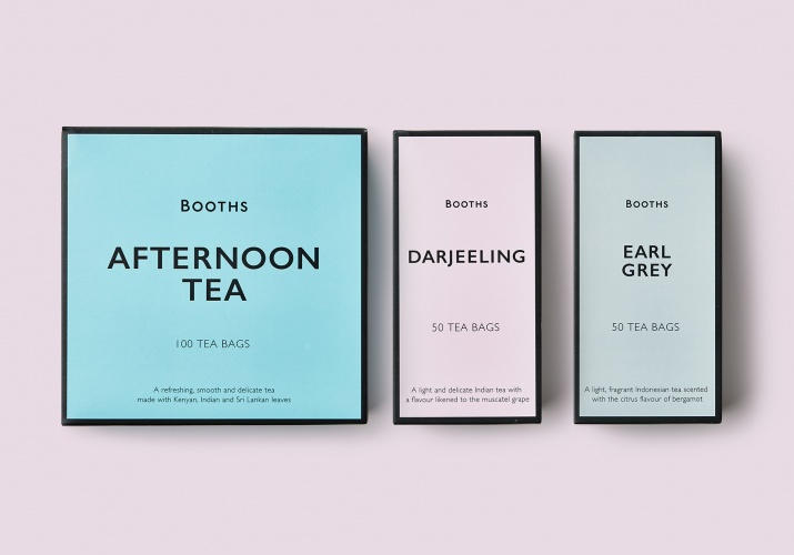 貨架陳列茶葉產品包裝設計