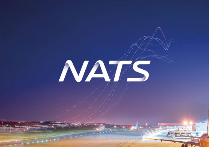 英國國家航空交通服務(NATS)視覺識別系統vis設計， 字母logo設計