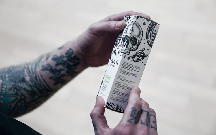 紋身護(hù)理品牌Electric Ink視覺識別設(shè)計(jì)