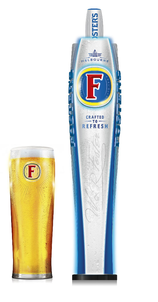 拉格啤酒福斯特Foster品牌新視覺(jué)識(shí)別包裝設(shè)計(jì)