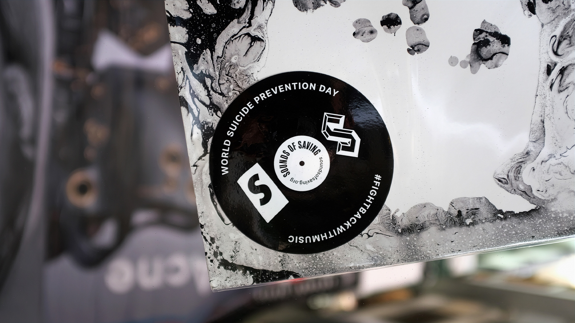 拯救之聲品牌塑造vi設計,貼紙設計