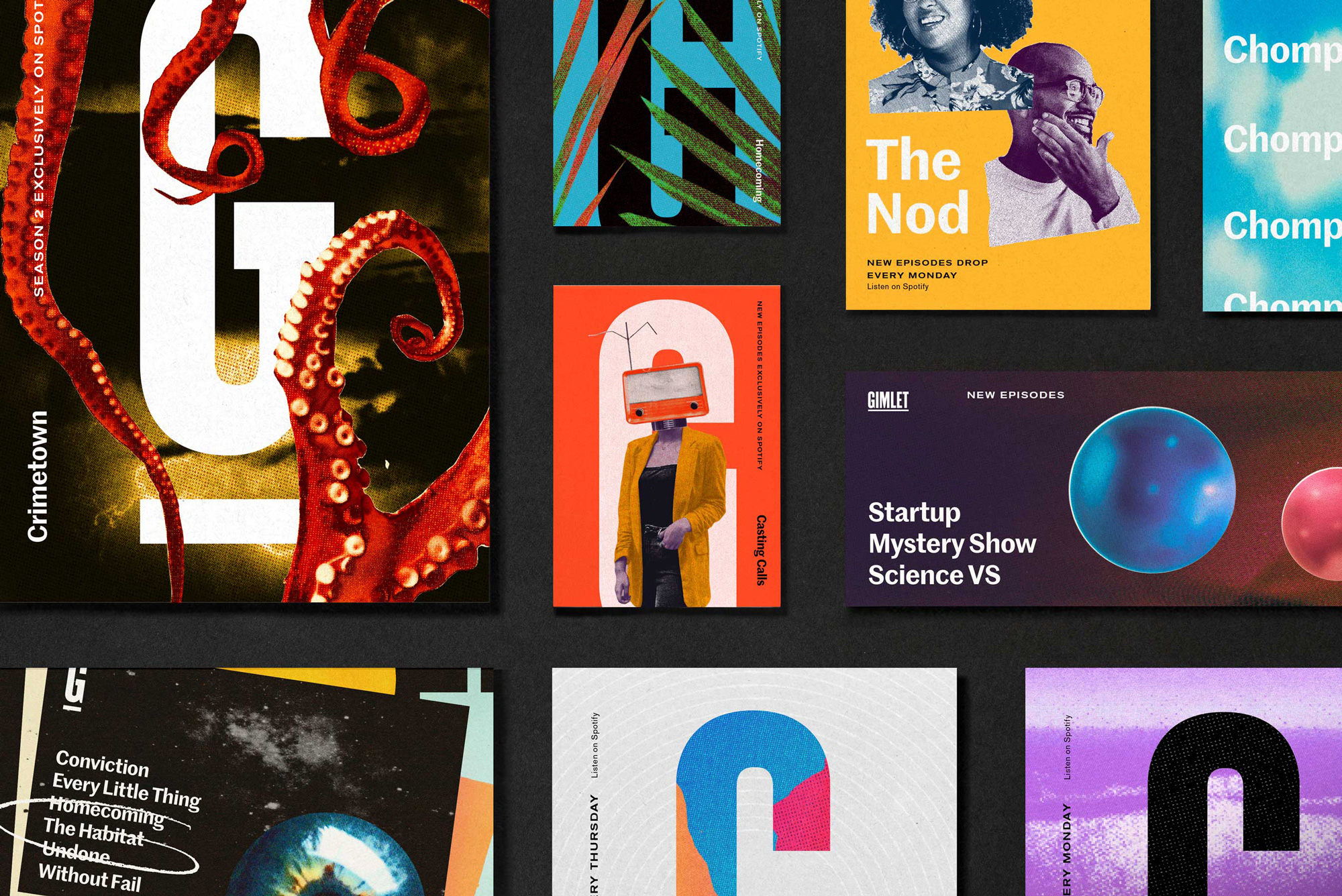 互聯網視頻播客公司logo設計,企業VI設計