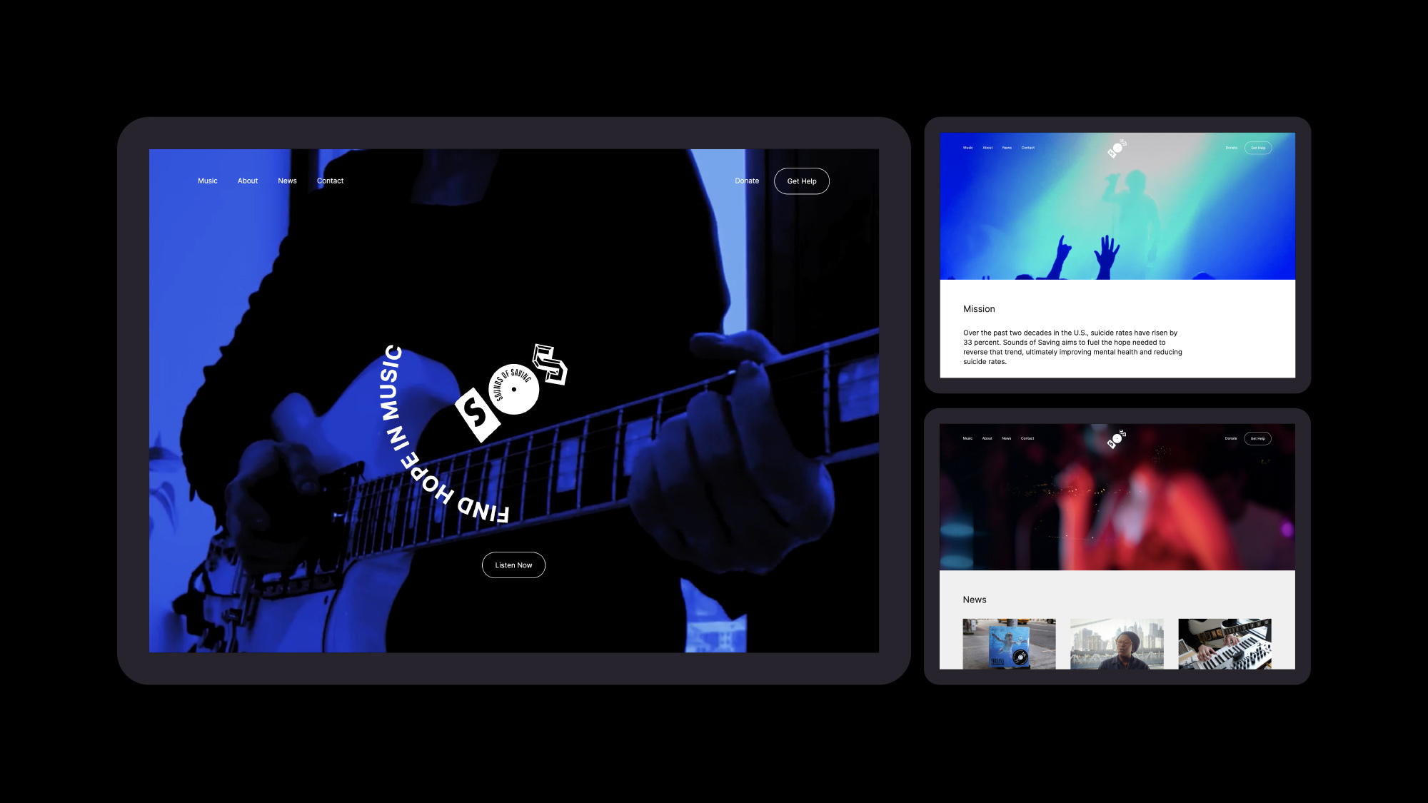 拯救之聲品牌塑造vi設計,廣告設計