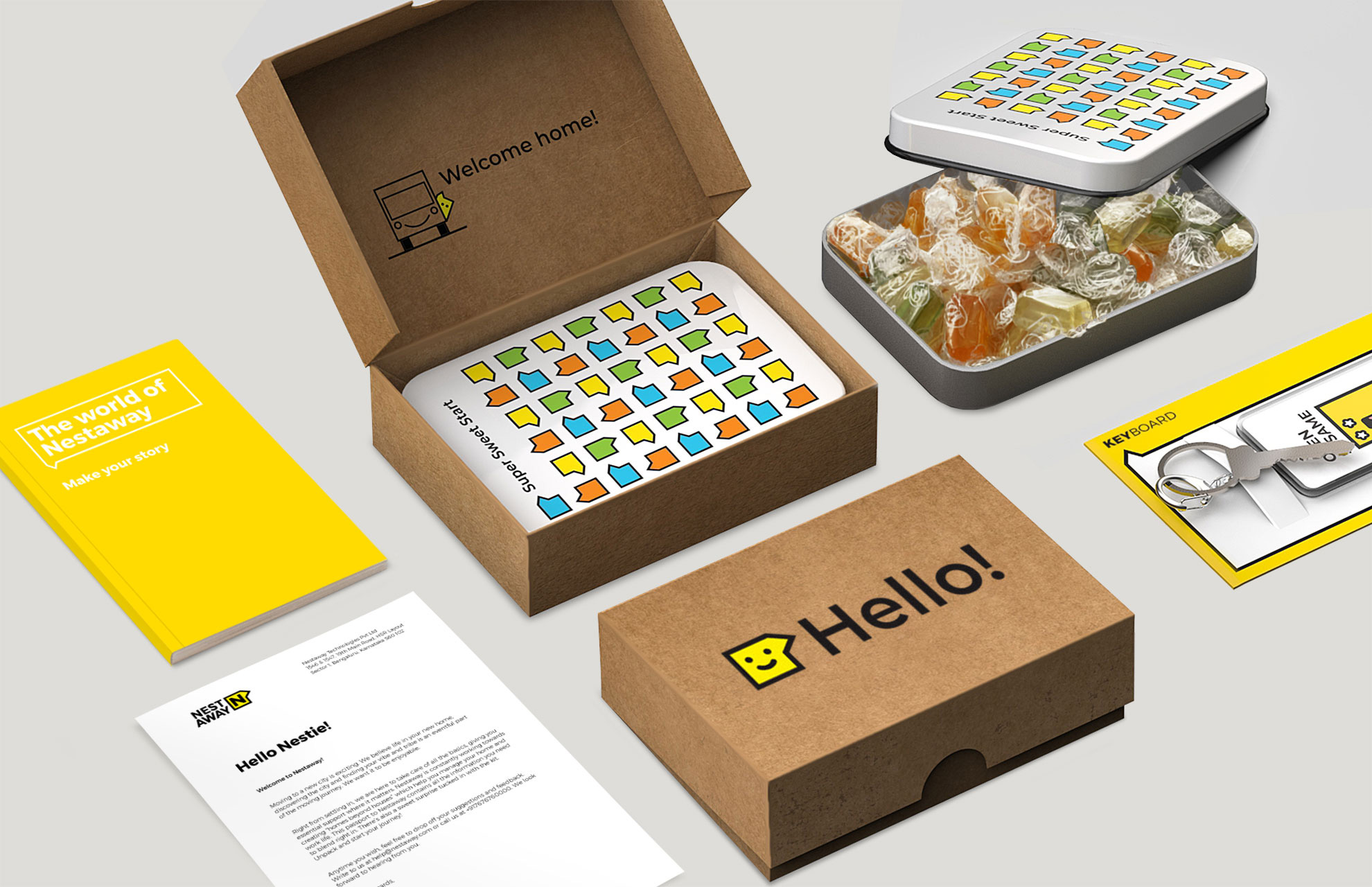 Nestaway屋租賃網(wǎng)絡(luò)平臺vi企業(yè)形象設(shè)計