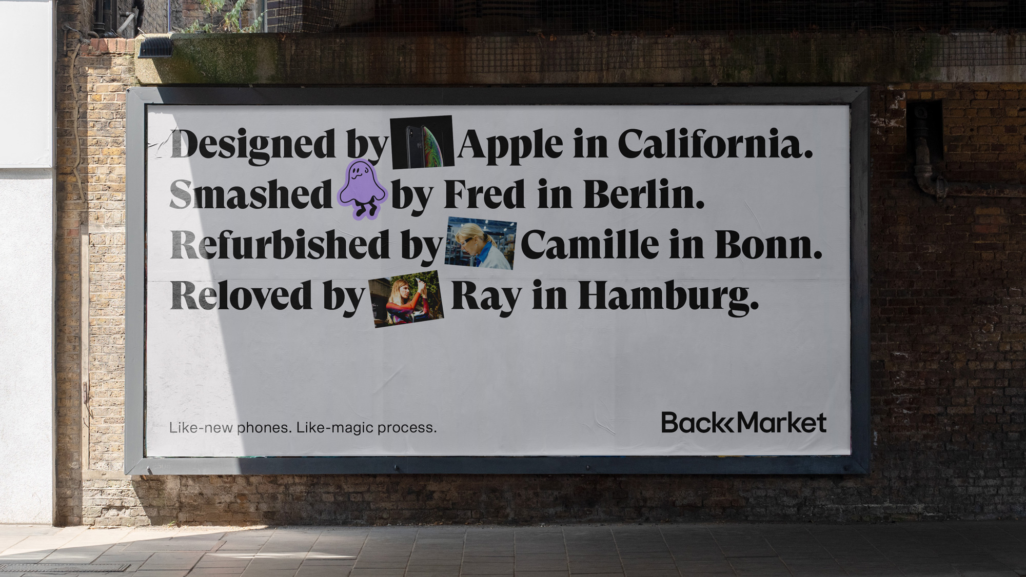 Back Market電子設備翻新服務商公司vi設計,廣告設計